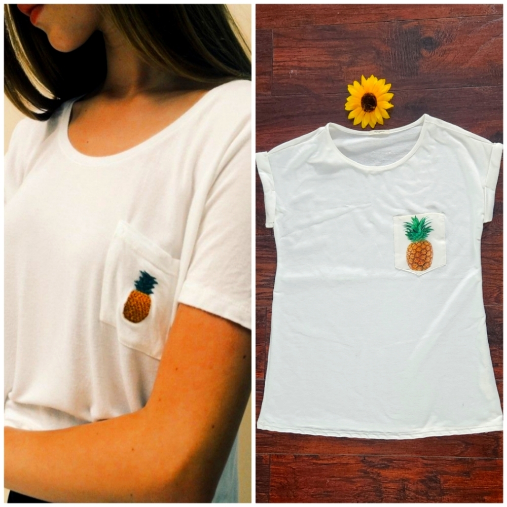 12PM BY MON AMI PINEAPPLE TEE 🍍